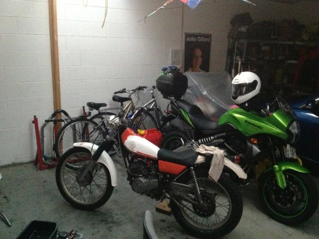 My bikes have the spark .