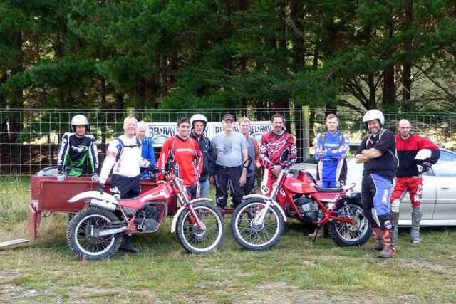 11 riders &amp; 2 Fantics