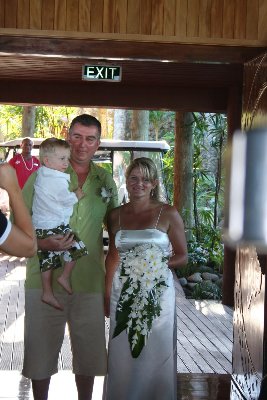 Arival by Fijian stretch Limo