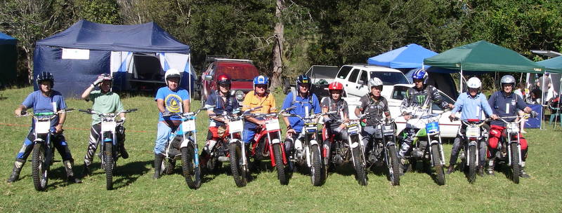 Chippy, Terry, Graham, Mark, Dave, Dan, Jordan, Tony, Greg, Robert and Peter