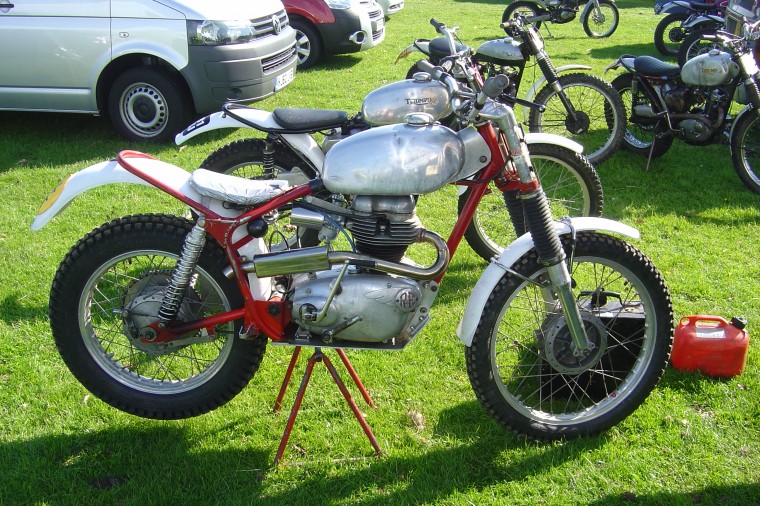 Ray Barrats Royal Enfield Crusader