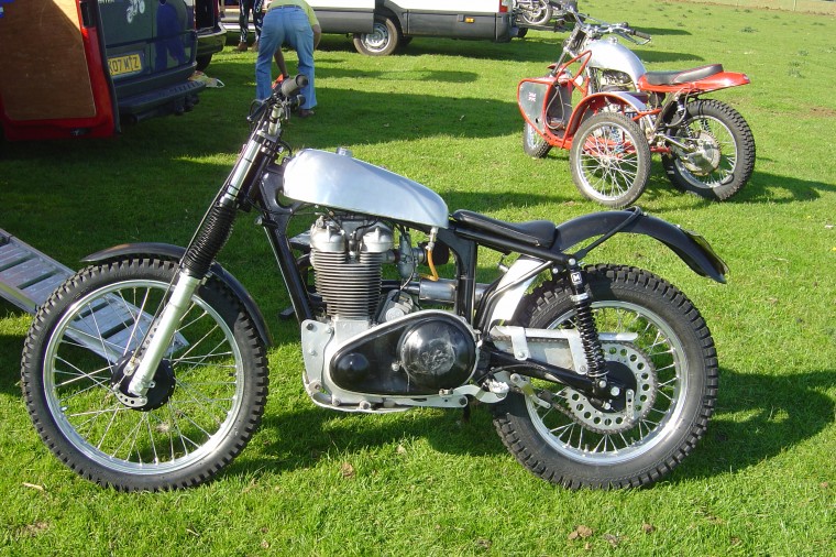 Is it an AJS or Matchless, can't tell from this side