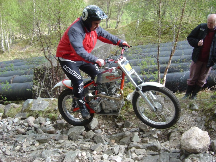 An expensive Royal Enfield at Pipeline