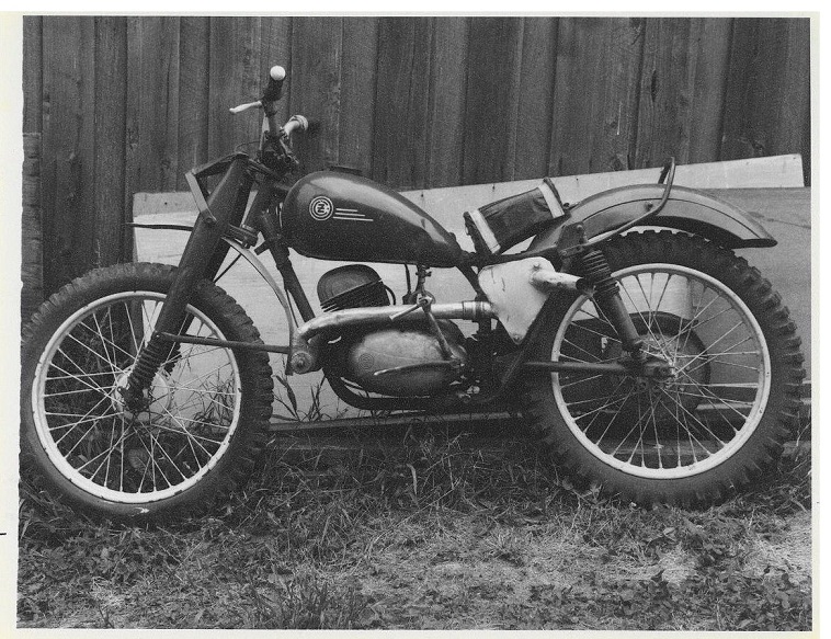 Ray's CZ 150. The best bike he ever owned he said.