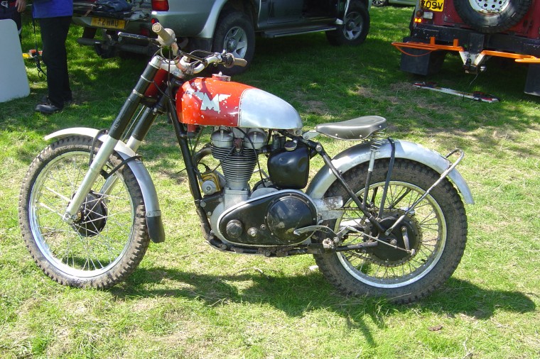 Rigid Matchless, owned by Andy Hunt for 27 years