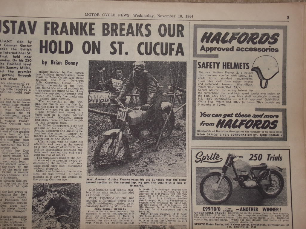 Dated magazine ad showing evidence Sprite trials were sold in '64