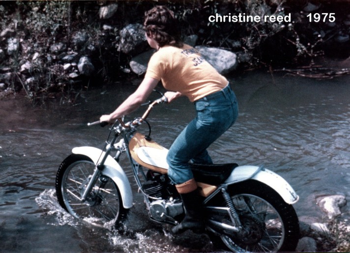 Chris Reed in her heyday (before she started beating Denys and he stopped buying her anymore bikes) at Cedar Glen