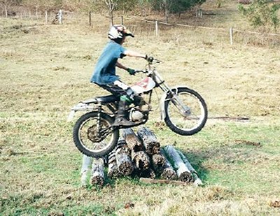 At Home on the Honda TL125