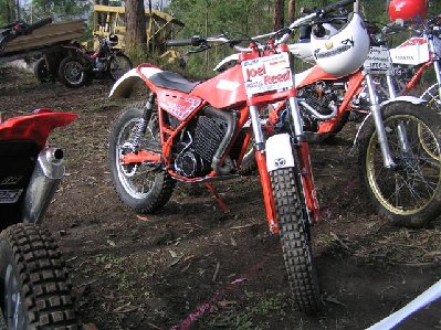 Nice 240 Fantic ridden by Joel Reed