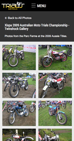 Trials Event pictures in your pocket