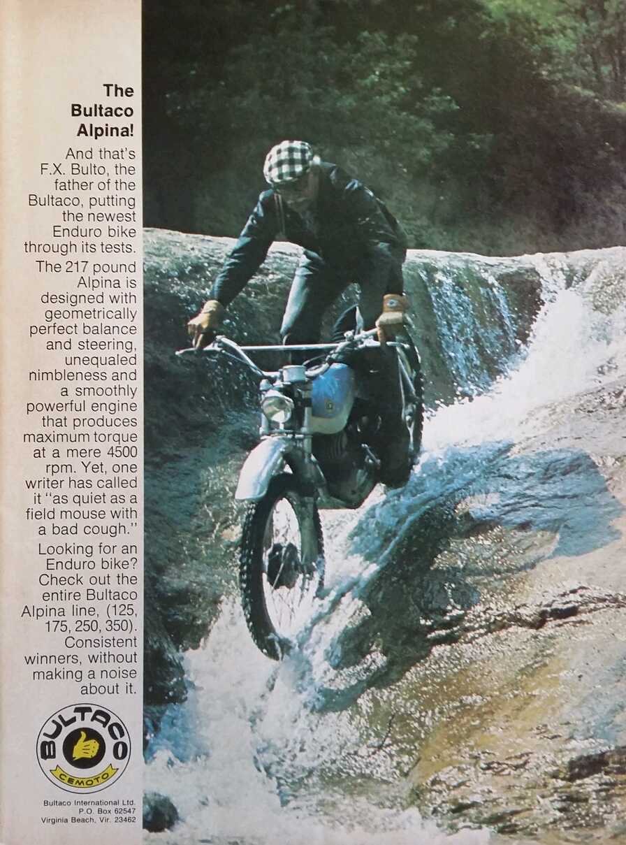 Motorcyclist magazine February 1974