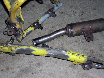 After repairs, before powder coating.