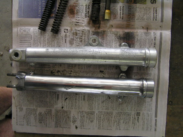 Polishing in progress