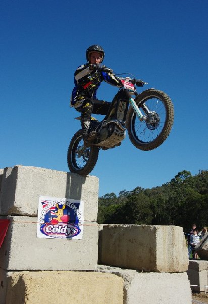 2009 Australian Moto Trials Open Champion Colin Zarczynski