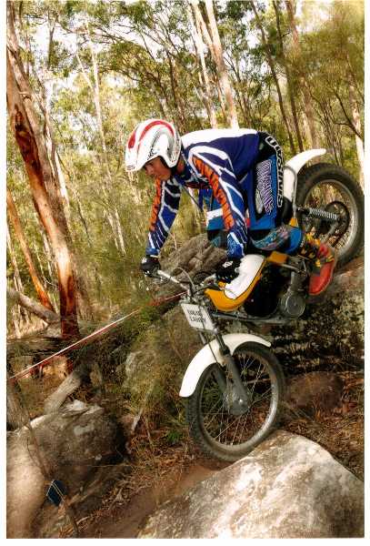 TY175B David Lahey at 2005 Qld Titles at The Overflow, Boonah