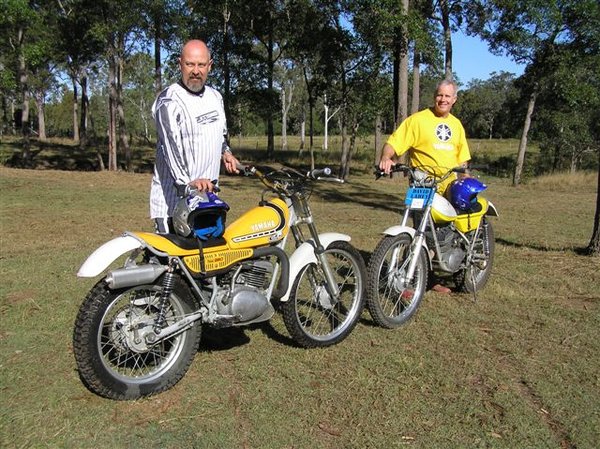 Lindsay Haig (Hagsta) and David Lahey (the TY250A twins)