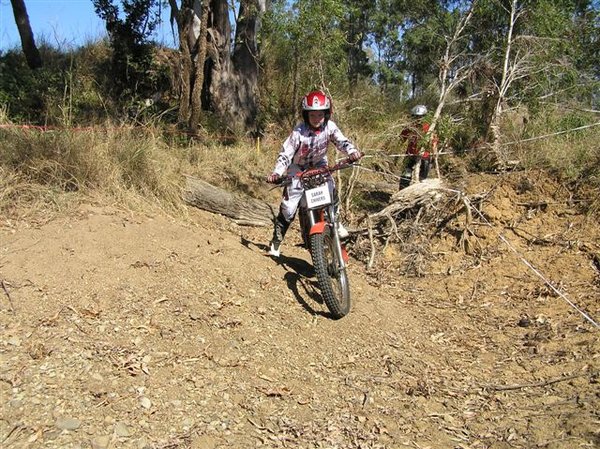Sarah Chivers Honda TLM 50