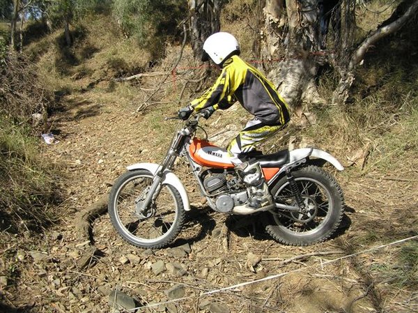 Adam Richardson Yamaha TY175