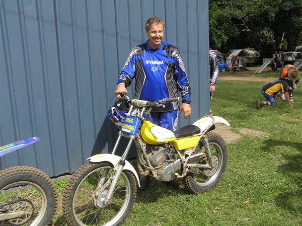 Greg Harding TY175 - look at the fork tubes!