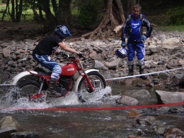Kyle Rolands on Fantic 240