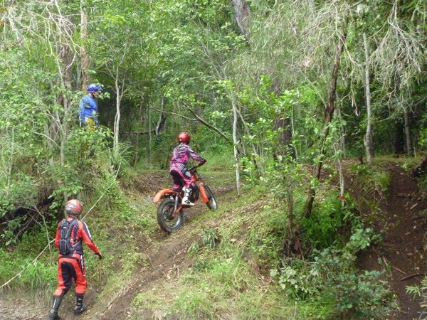 Sarah Chivers Honda TLM50