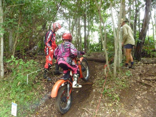 Sarah Chivers Honda TLM50