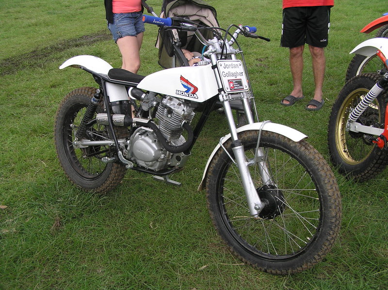 Jordan Gollagher hotrod based on TL125