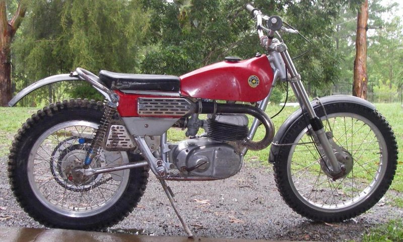 Steves bike ready to ride