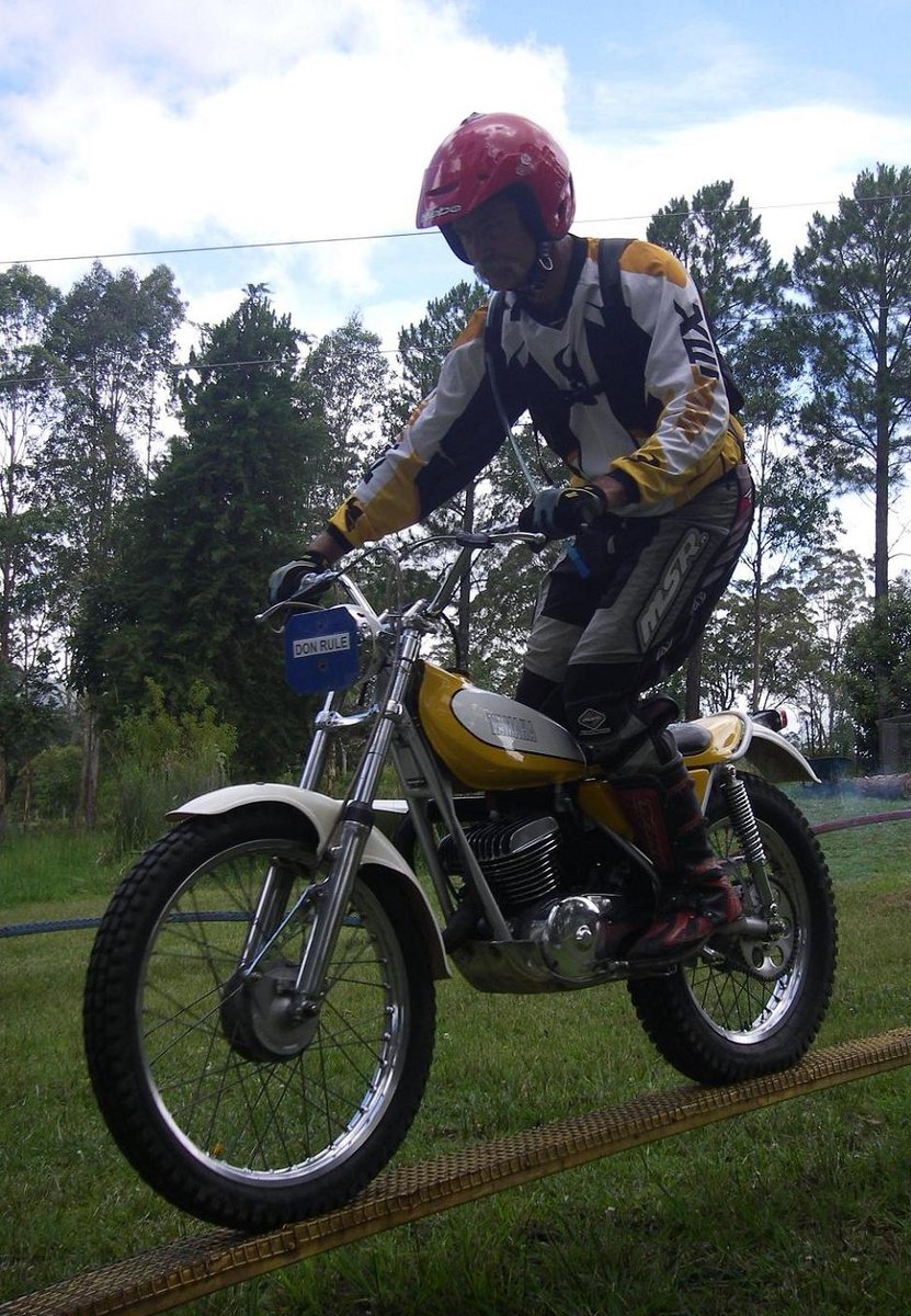 Don on his TY250B