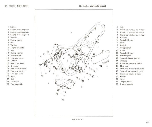TY175B frame
