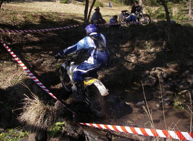 Come on old Girl, It's another hairpin!